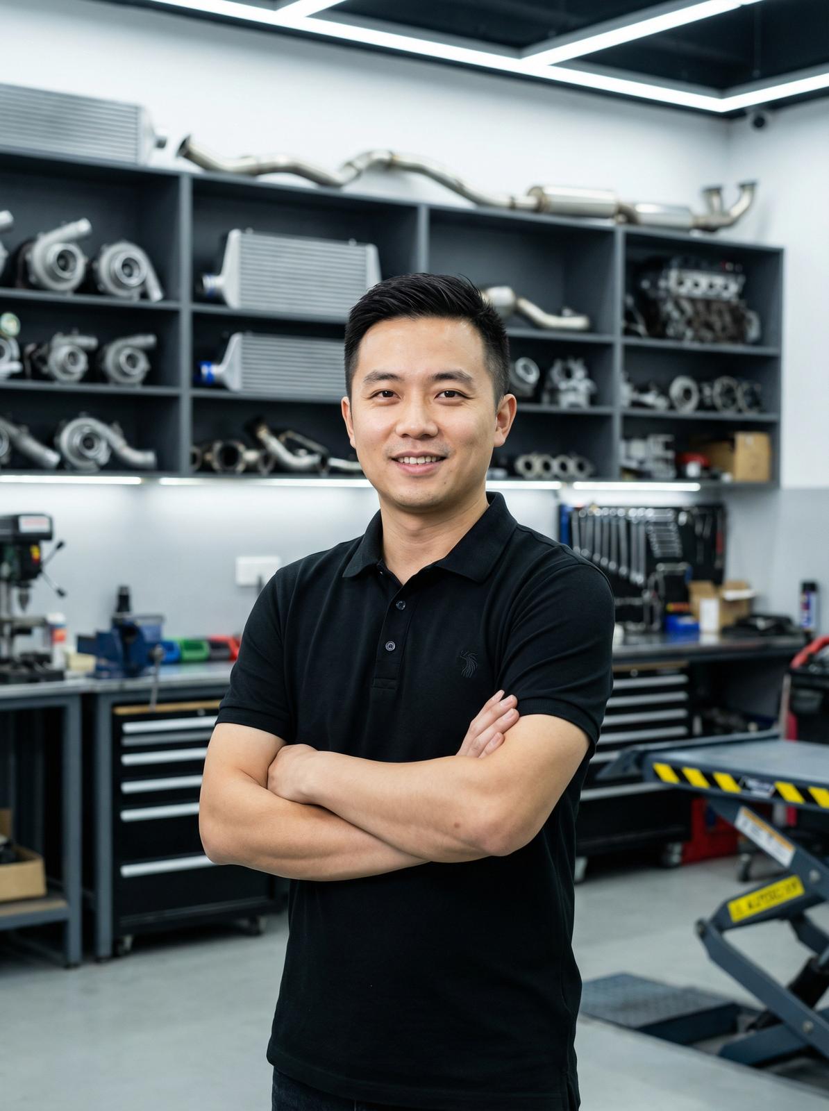 母狗园改装方案总监张浩然